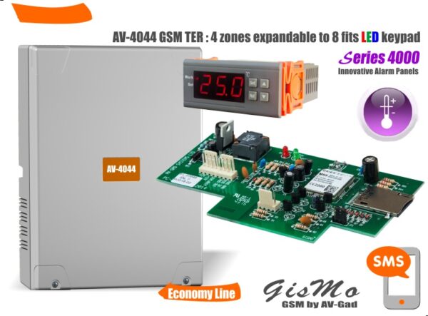 Series 4000 GSM Temperature Alert