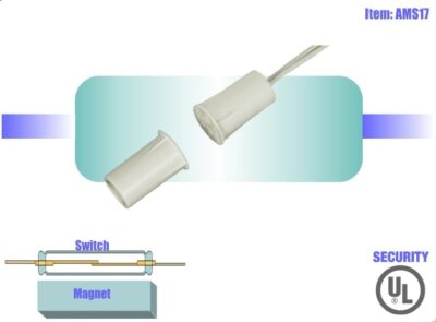 Mini Recessed Magnetic  AMS17