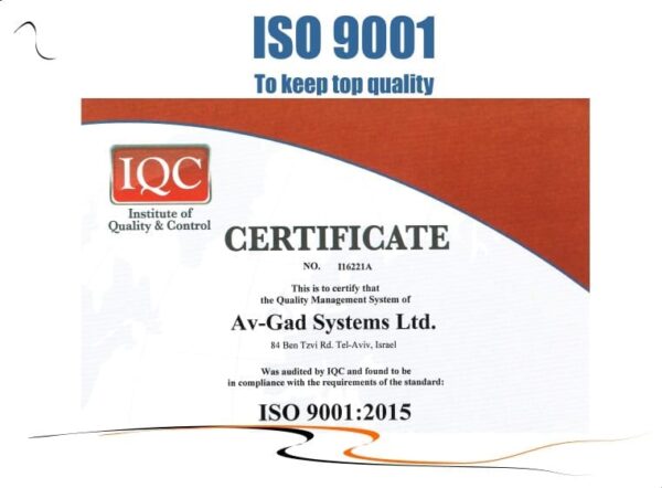 Av-Gad ISO 9001