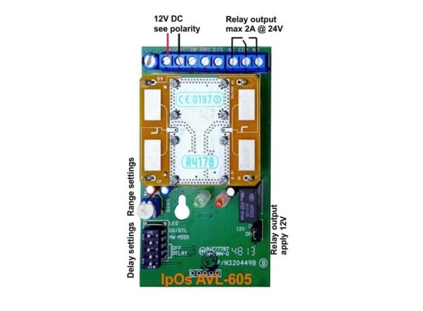 AVL-605 MW light switch